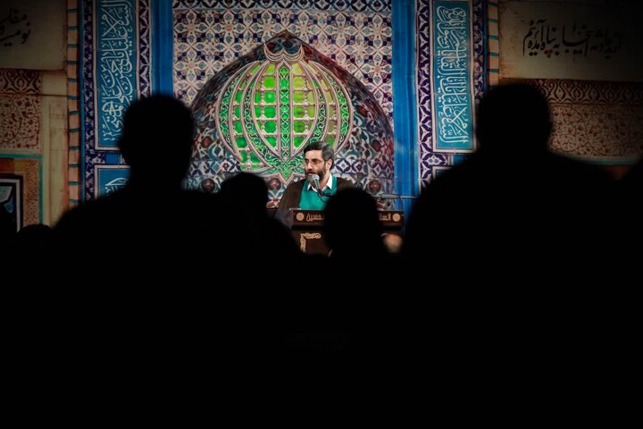 تصاویر| مناجات شعبانیه هیئت فدائیان حسین