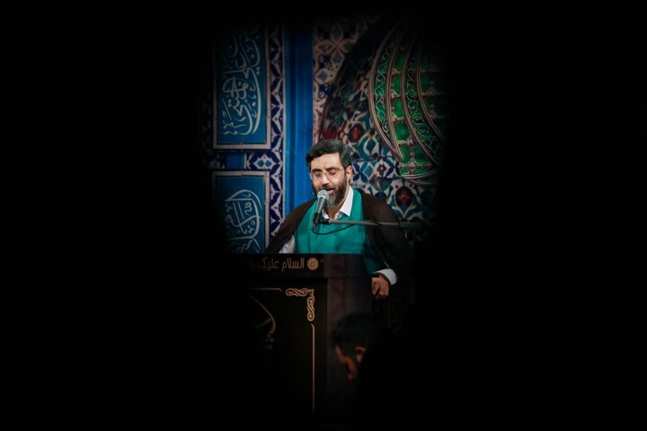 تصاویر| مناجات شعبانیه هیئت فدائیان حسین