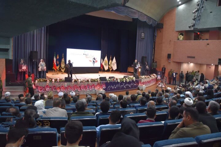 تصاویر/ آئین اجلاسیه شهدای ترور سیستان‌وبلوچستان در زاهدان