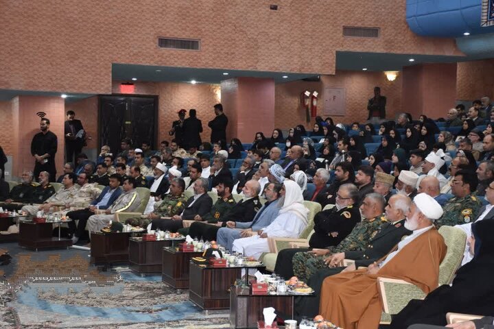 تصاویر/ آئین اجلاسیه شهدای ترور سیستان‌وبلوچستان در زاهدان