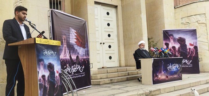 تصاویر/ نشست خبری گرامیداشت سالروز انقلاب بحرین