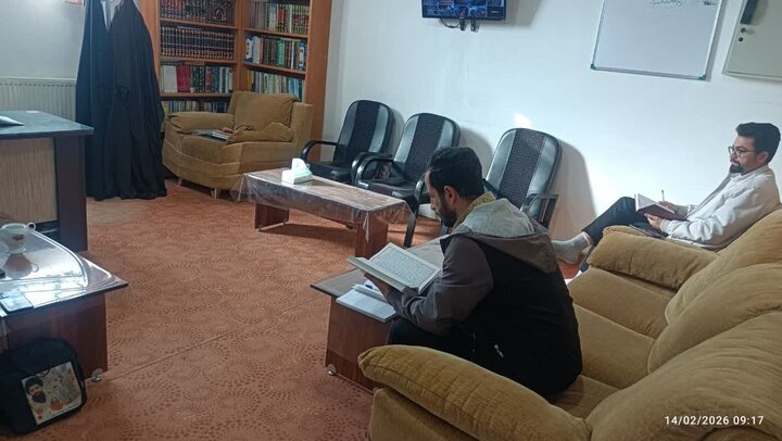 تصاویر/برگزاری کارگاه آموزش قرآن کریم ویژه طلاب نورآبادی