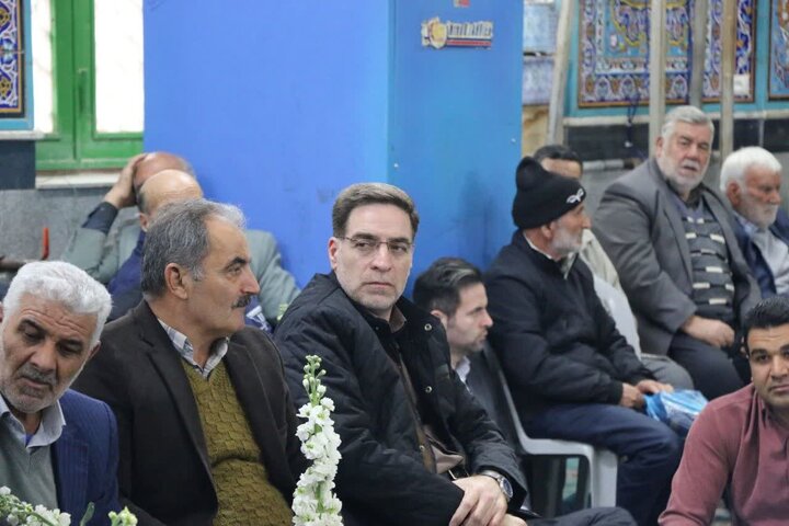 تصاویر / مراسم یادواره شهدای سگز آباد بویین زهرا برگزار شد