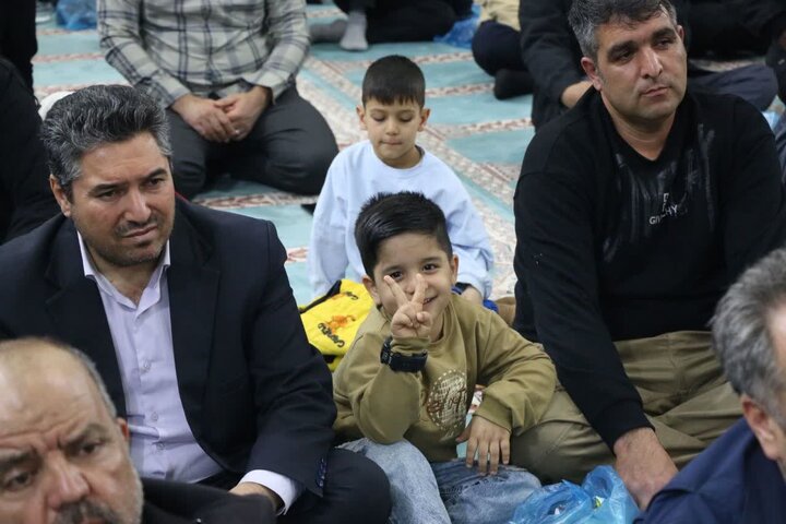 تصاویر / مراسم یادواره شهدای سگز آباد بویین زهرا برگزار شد