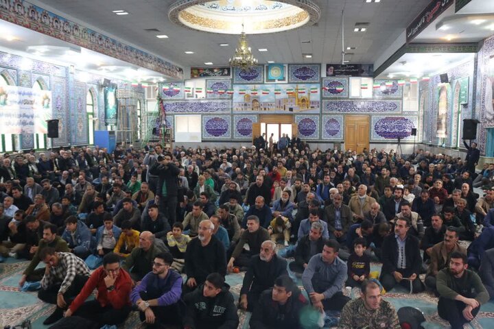 تصاویر / مراسم یادواره شهدای سگز آباد بویین زهرا برگزار شد