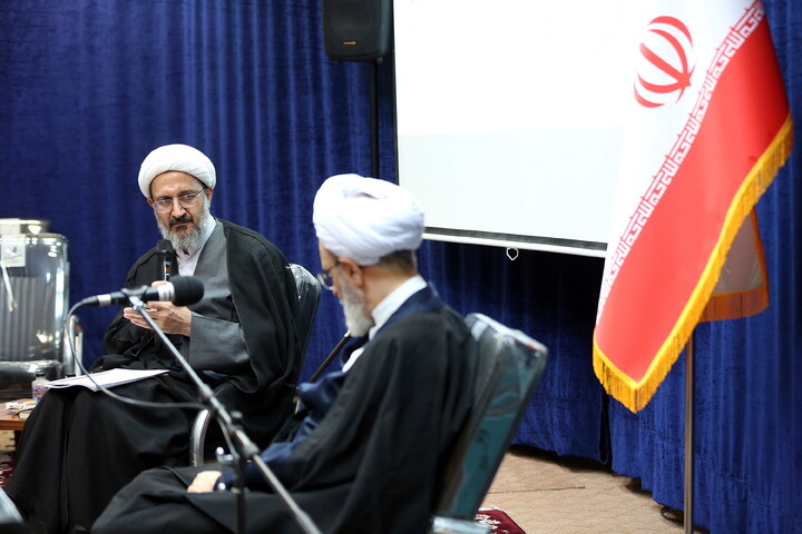 تصاویر/ دیدار اعضای کنگره ملی بزرگداشت شهید آیت‌ الله مفتح با آیت الله اعرافی