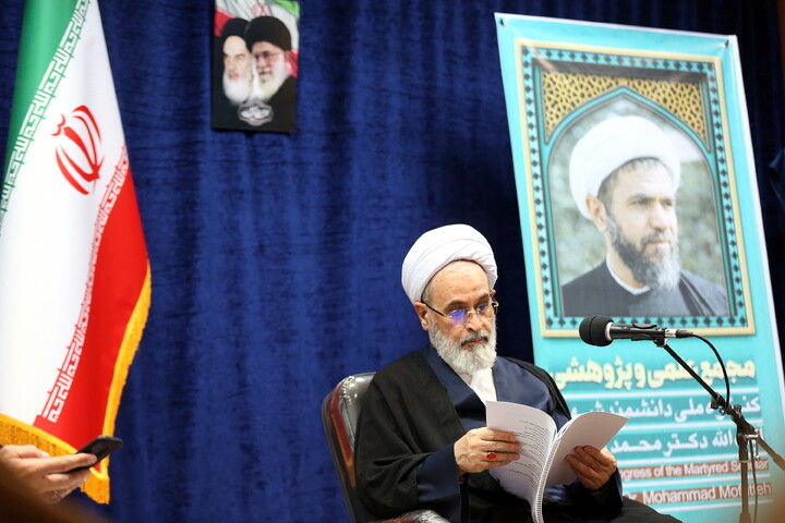 تصاویر/ دیدار اعضای کنگره ملی بزرگداشت شهید آیت‌ الله مفتح با آیت الله اعرافی