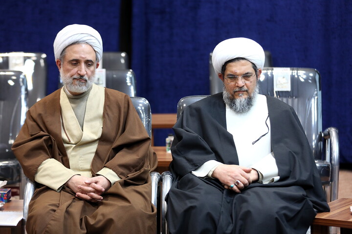 تصاویر/ دیدار اعضای کنگره ملی بزرگداشت شهید آیت‌ الله مفتح با آیت الله اعرافی