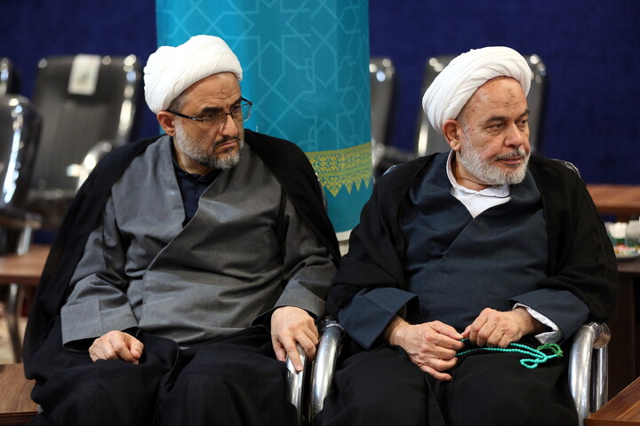 تصاویر/ دیدار اعضای کنگره ملی بزرگداشت شهید آیت‌ الله مفتح با آیت الله اعرافی