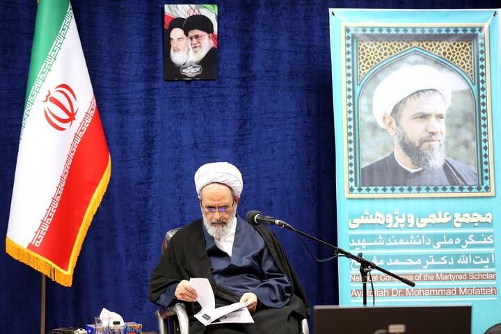 تصاویر/ دیدار اعضای کنگره ملی بزرگداشت شهید آیت‌ الله مفتح با آیت الله اعرافی