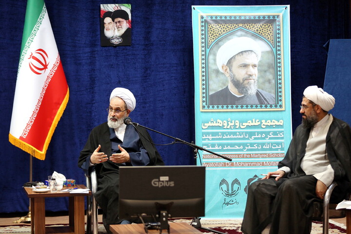 تصاویر/ دیدار اعضای کنگره ملی بزرگداشت شهید آیت‌ الله مفتح با آیت الله اعرافی