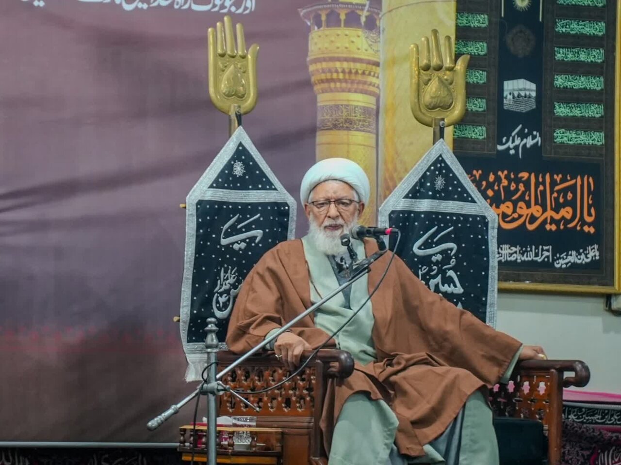 سانحہ مسجد خدیجہ الکبری ترلائی کلاں کے شہداء کی بلندی درجات کے لئے مجلس ترحیم کا انعقاد / قائد ملت جعفریہ کی شرکت