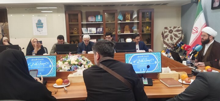 تصاویر/ نشست خبری دبیر قرارگاه ملی مسجد