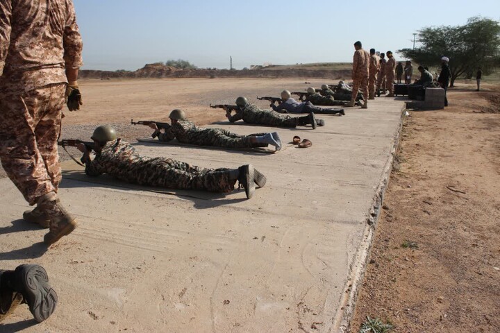 تصاویر/ رزمایش بزرگ گردان بیت المقدس