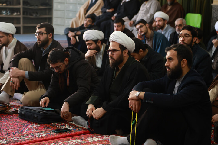 تصاویر / جلسه درس اخلاق ویژه طلاب مدرسه علمیه آیت الله آخوند(ره)