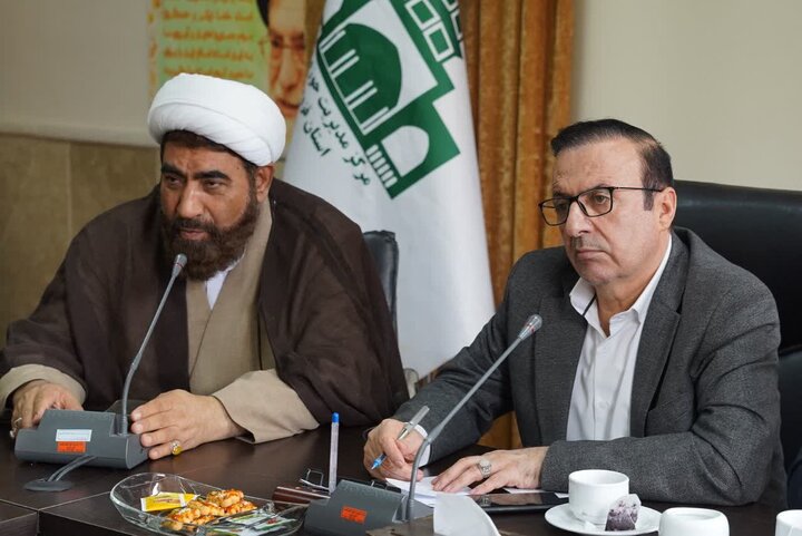 تصاویر / دیدار استاندار قزوین با مدیر حوزه علمیه ،ومدیران مدارس علمیه استان