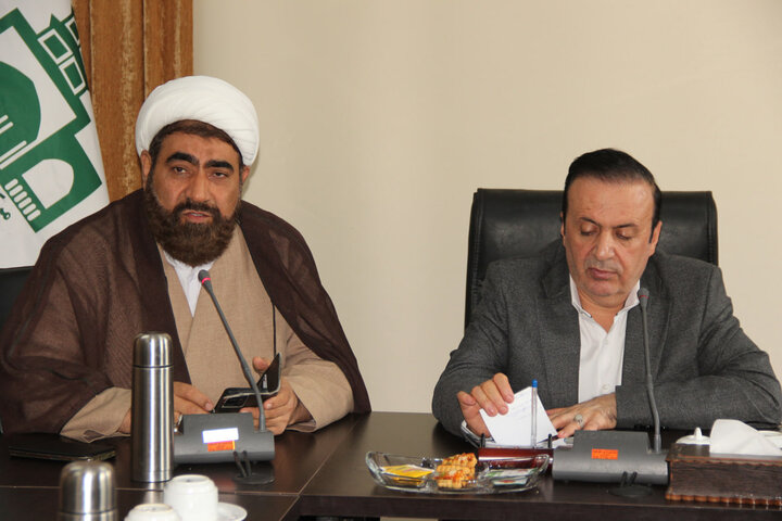 تصاویر / دیدار استاندار قزوین با مدیر حوزه علمیه ،ومدیران مدارس علمیه استان