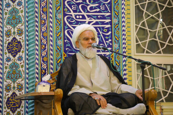 تصاویر / مراسم چهلمین روز ارتحال مرحوم آیت الله سید هادی سیستانی