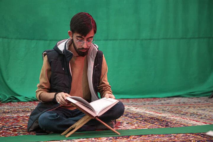 تصاویر/ مراسم هفتگی هیئت ضد صهیونیستی انصار ولایت دارالعباده یزد