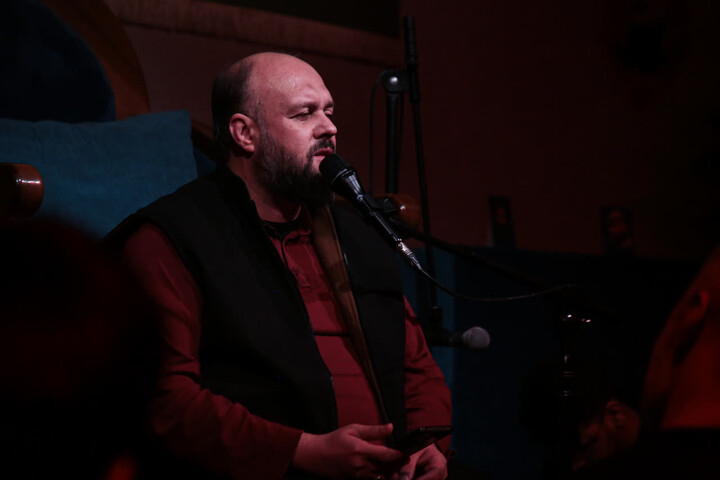 تصاویر/ مراسم هفتگی هیئت ضد صهیونیستی انصار ولایت دارالعباده یزد