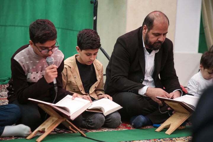 تصاویر/ مراسم هفتگی هیئت ضد صهیونیستی انصار ولایت دارالعباده یزد