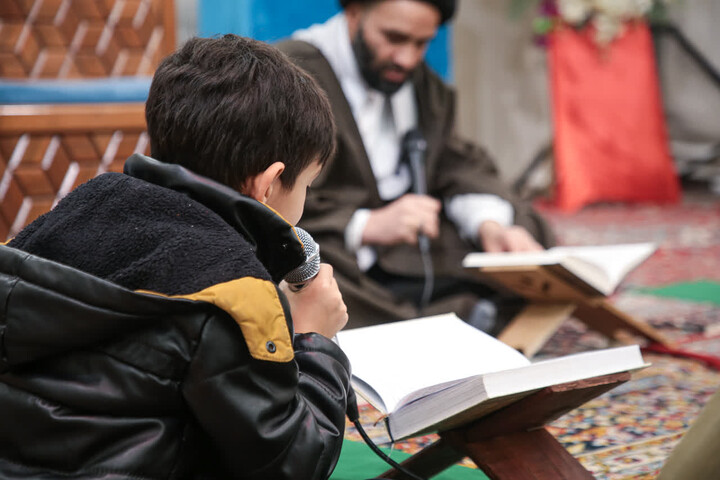 تصاویر/ مراسم هفتگی هیئت ضد صهیونیستی انصار ولایت دارالعباده یزد