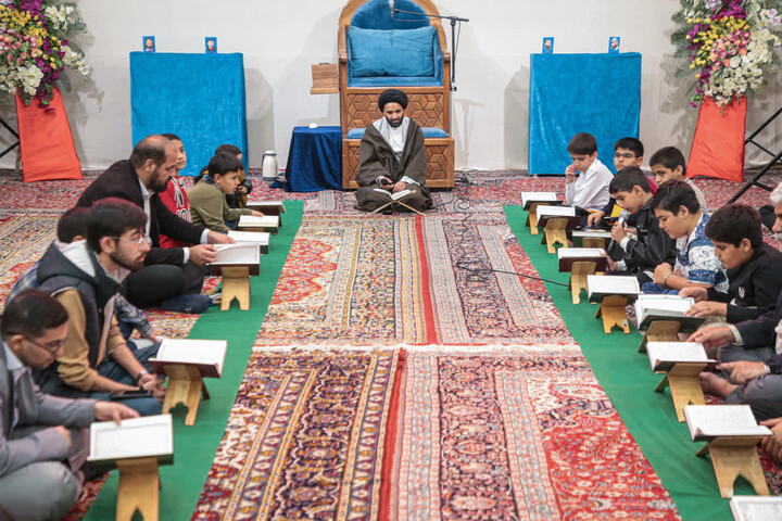 تصاویر/ مراسم هفتگی هیئت ضد صهیونیستی انصار ولایت دارالعباده یزد