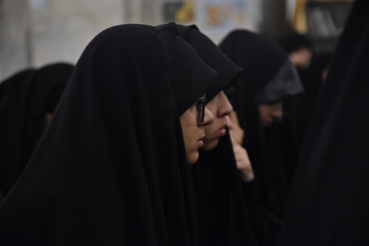 سخنرانی حجت‌الاسلام محمدحسین راجی در جمع طلاب خواهر معتکف حرم رضوی