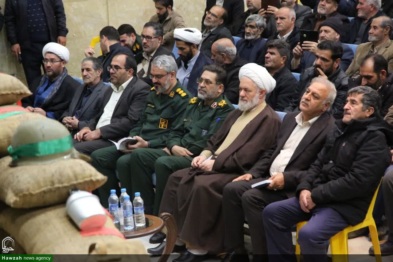 مراسم سالگرد سردار شهید حاج سعید قهاری سعید در اسدآباد