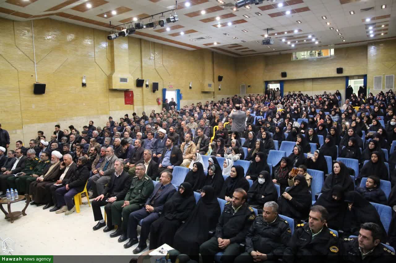 مراسم سالگرد سردار شهید حاج سعید قهاری سعید در اسدآباد