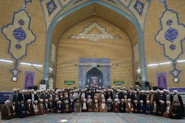 تصاویر / دومین اجلاسیه سالانه راهنمایان تهذیبی تربیتی مدارس علمیه کشور - ۲