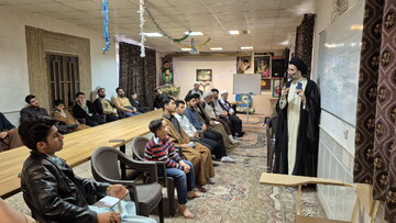 تصاویر/ درس اخلاق نماینده ولی فقیه در کاشان