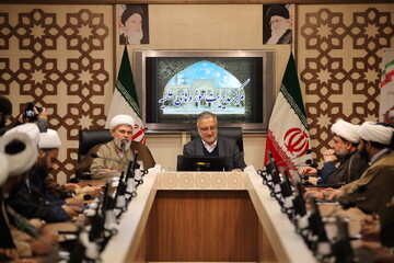 تصاویر/ نشست بصیرت افزایی قرارگاه جنگ ترکیبی بلاغ مبین با حضور شهردار تهران