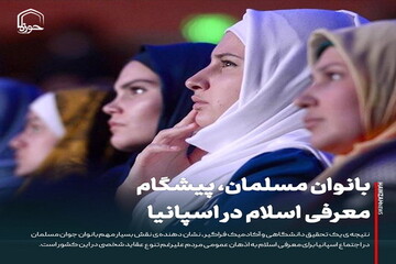 عکس نوشت| بانوان مسلمان، پیشگام معرفی اسلام در اسپانیا