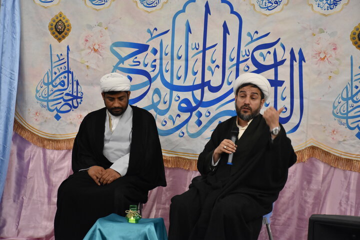 مراسم افتتاحیه اعتکاف طلبگی ۴۵۰ نفر از طلاب خواهر حوزه علمیه خراسان در حرم مطهر رضوی