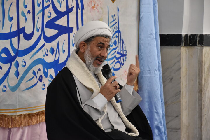 مراسم افتتاحیه اعتکاف طلبگی ۴۵۰ نفر از طلاب خواهر حوزه علمیه خراسان در حرم مطهر رضوی