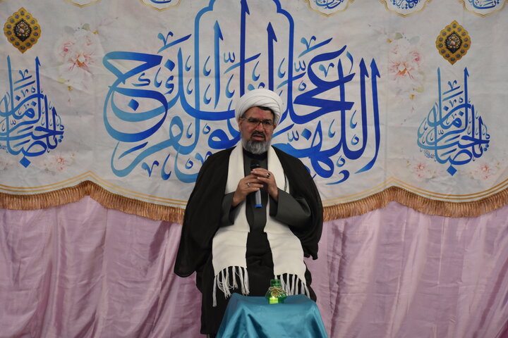 مراسم افتتاحیه اعتکاف طلبگی ۴۵۰ نفر از طلاب خواهر حوزه علمیه خراسان در حرم مطهر رضوی