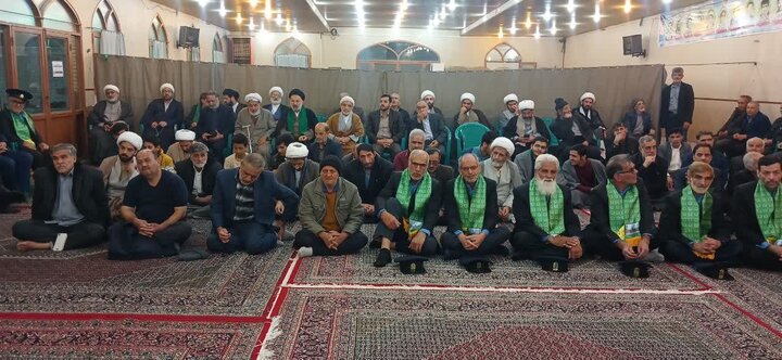 تصاویر/ مراسم باشکوه یادبود علمای فقید آران وبیدگل