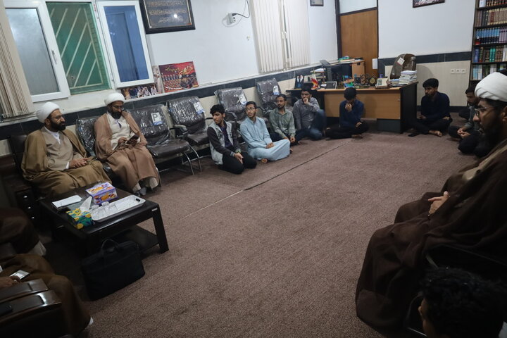 تصاویر/بازدید معاون امور طلاب و دانش‌آموختگان از مدرسه علمیه امام جعفر صادق علیه‌السلام قشم