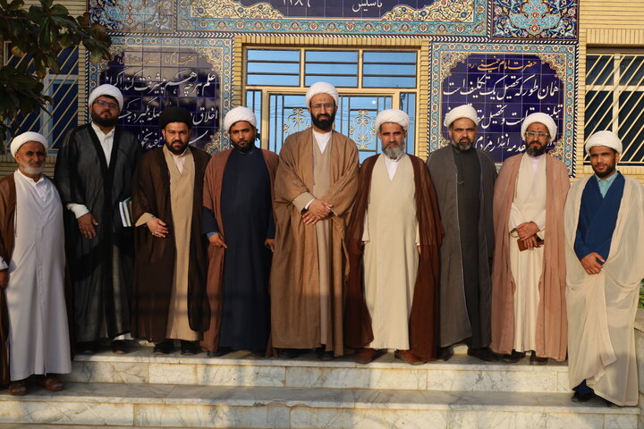 تصاویر/بازدید معاون امور طلاب و دانش‌آموختگان از مدرسه علمیه امام جعفر صادق علیه‌السلام قشم