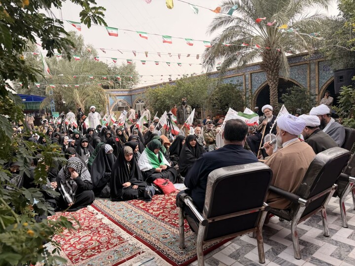 تصاویر/بیست‌ودومین سالگرد شهادت شهید «حاج شیخ عبدالله ضابط» در هویزه برگزار شد