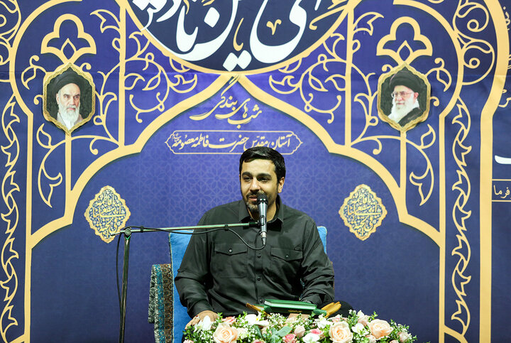 مناجات شبانه زائران حرم بانوی کرامت در «شب‌های بندگی»