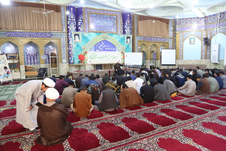 نصاویر/دوره میثاق طلبگی 2 ویژه طلاب حوزه علمیه خوزستان برگزار شد