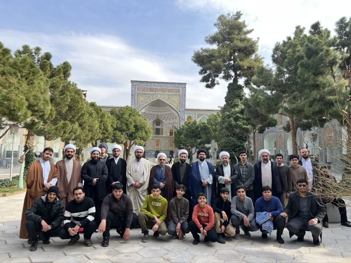 تصاویر/ جلسه درس اخلاق در مدرسه میرزا جعفر مشهد مقدس