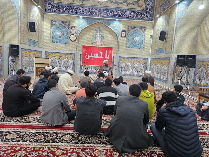 تصاویر/ جلسه درس اخلاق در مدرسه میرزا جعفر مشهد مقدس