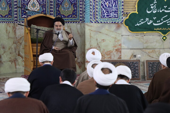 تصاویر / دومین اجلاسیه سالانه راهنمایان تهذیبی تربیتی مدارس علمیه کشور - 1