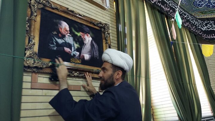تصاویر/ غبارروبی مساجد بیجار در آستانه ماه میهمانی خدا