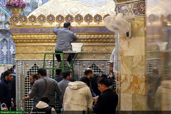 Photos/ Préparation Céleste : L’Éclat du Sépulcre de Fatima Masoumeh Rayonne Avant Ramadan