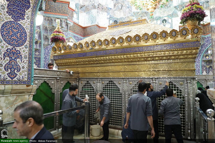 Photos/ Préparation Céleste : L’Éclat du Sépulcre de Fatima Masoumeh Rayonne Avant Ramadan