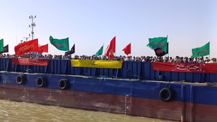 پیکر مطهر ۸۵ شهید گمنام در آغوش گرم مردم خوزستان